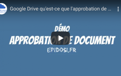 Vidéo : Google Drive qu’est-ce que l’approbation de document ?