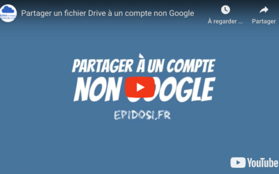 Vidéo : Partager un fichier Drive à un compte non Google