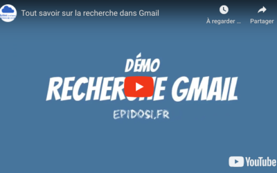 Vidéo : Tout savoir sur la recherche dans Gmail